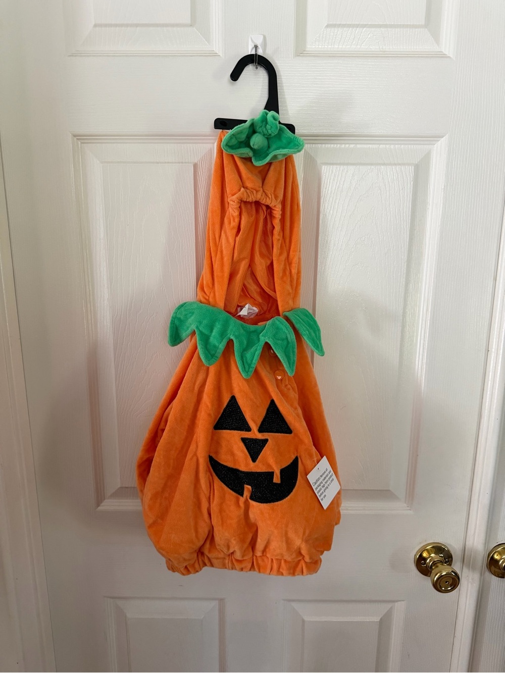 Baby Pumpkin Halloween Costume Pullover Top with Hat 12-18months Hyde & EEK! NEW